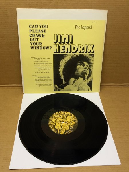 Photo1: Jimi Hendrix - Can You Please Crawl Out Your Window? LP (1)