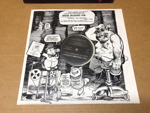 Photo3: Rolling Stones - There's No Angel Born In Hell - LP. The Swingin' Pig  (3)