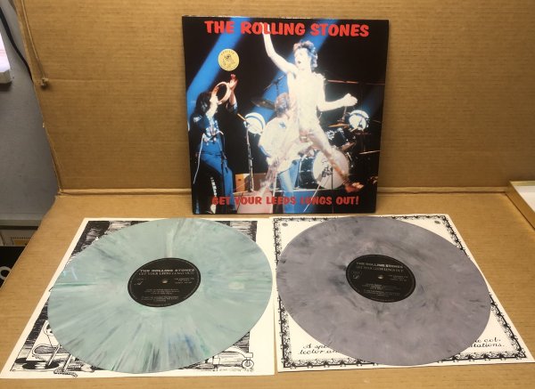 Photo1: ROLLING STONES - GET YOUR LEEDS LUNGS OUT 2LP COLORED VINYL (1)