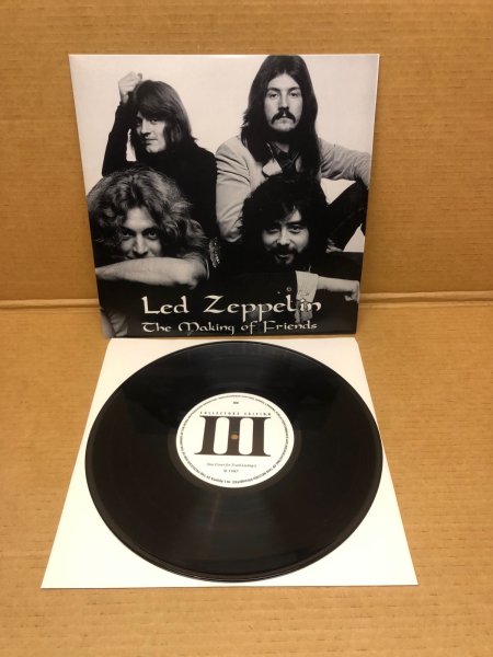 Photo1: LED ZEPPELIN - The making of friends 10" EP (1)