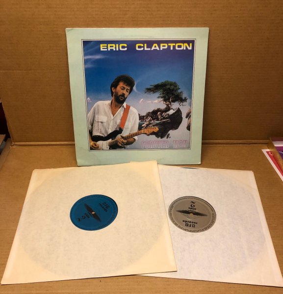 Photo1: Eric Clapton – Forever Man - 2LP RSR UFO Baltimore 1985 (1)