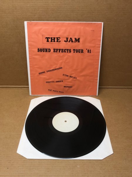 Photo1: The Jam – Sound Effects Tour '81 - RARE LP copy # 0025 NM (1)