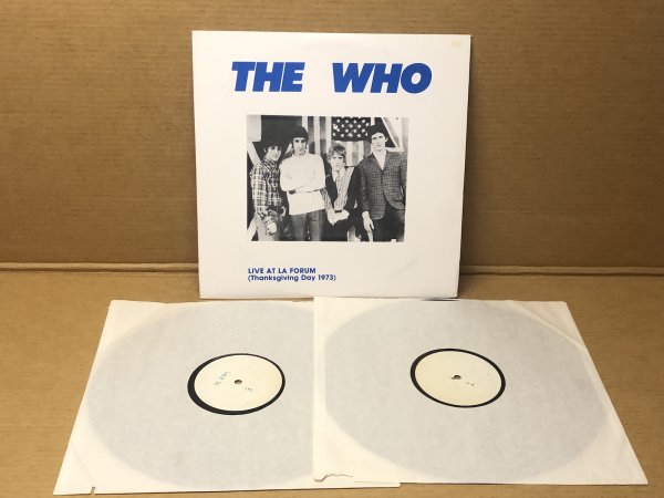 Photo1: THE WHO - LIVE AT THE L.A. FORUM THANKSGIVING DAY 1973 - 2 LP NM (1)