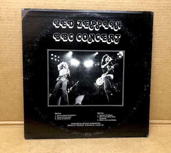 Photo4: LED ZEPPELIN - BBC CONCERT LP.  BERKELEY RECORDS (4)