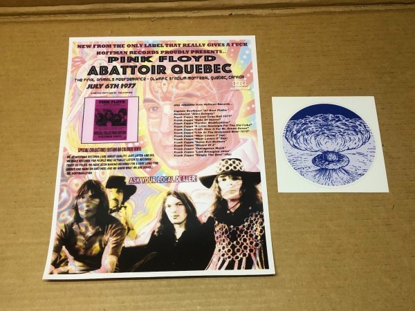 Photo2: Pink Floyd ‎– Abattoir Quebec - LP. DARK MARBLED MCV (2)