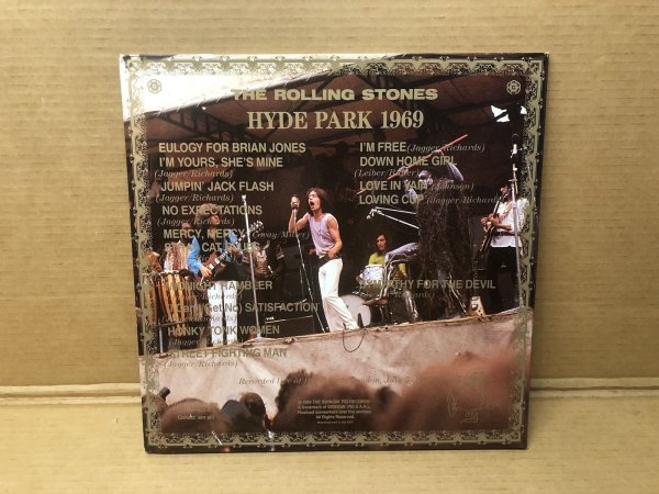 Photo6: ROLLING STONES - HYDE PARK 1969 - 2LP White Vinyl. The Swingin' Pig (6)