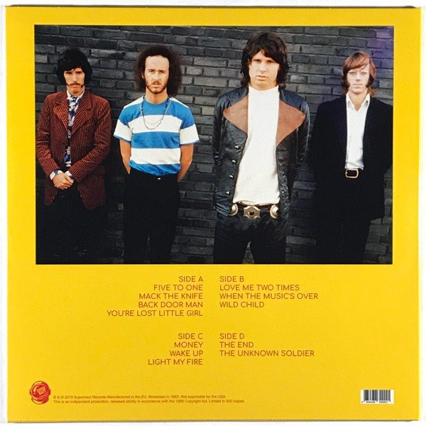 Photo2: The Doors - Live At Konserthuset, Stockholm September, 20 1968. 2LP (2)