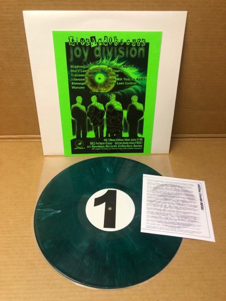 Photo8: Joy Division - Live & Obscure LP - COLORED VINYL 100 copies made MINT (8)