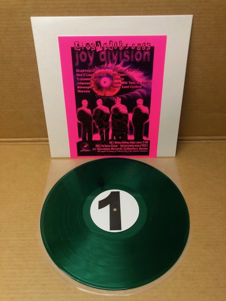 Photo3: Joy Division - Live & Obscure LP - COLORED VINYL 100 copies made MINT (3)