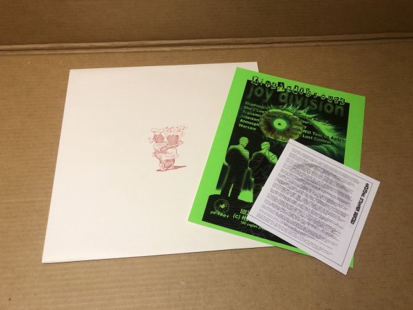 Photo12: Joy Division - Live & Obscure LP - COLORED VINYL 100 copies made MINT (12)