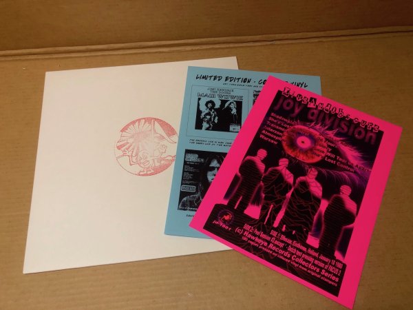 Photo2: Joy Division - Live & Obscure LP - COLORED VINYL 100 copies made MINT (2)