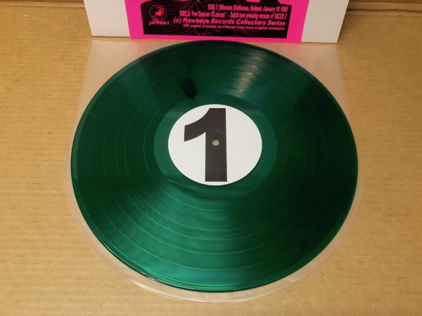 Photo4: Joy Division - Live & Obscure LP - COLORED VINYL 100 copies made MINT (4)