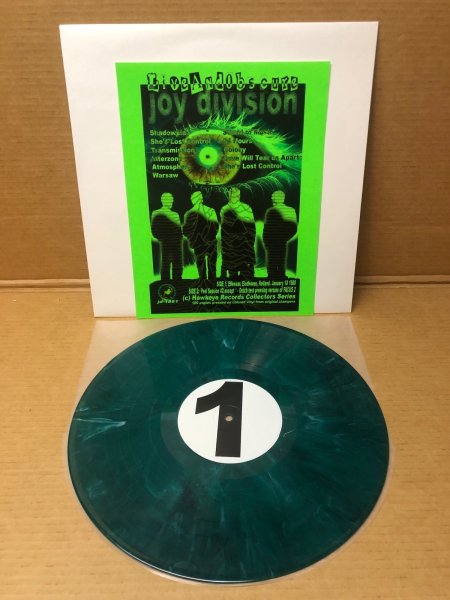 Photo9: Joy Division - Live & Obscure LP - COLORED VINYL 100 copies made MINT (9)
