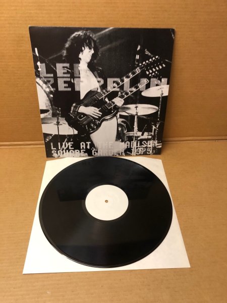 Photo1: Led Zeppelin - Live At The Madison Square Garden 1975 - LP.  (1)