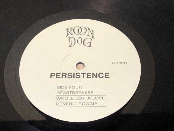 Photo3: Led Zeppelin - Persistence - 2 LP Original Roon Dog Label. Kezar Stadium San Francisco 6-2-73 (3)