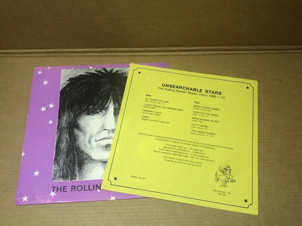 Photo5: ROLLING STONES - UNSEARCHABLE STARS LP. The Swingin' Pig – TSP 002 (5)