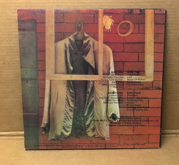 Photo4: ROLLING STONES – An American Affair - 2LP. Saturated Recordworks – 2S-704A (4)