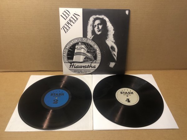 Photo1: Led Zeppelin - Hiawatha Express - 2LP Stash Records. MINT!! (1)