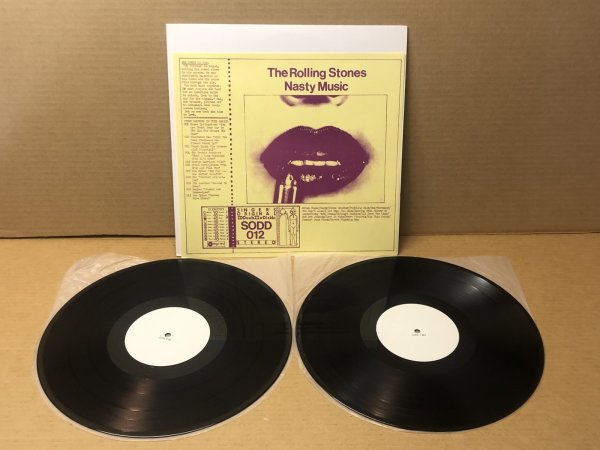 Photo1: The Rolling Stones – Nasty Music - 2LP. Singer's Original Double Disk – SODD 012 (1)