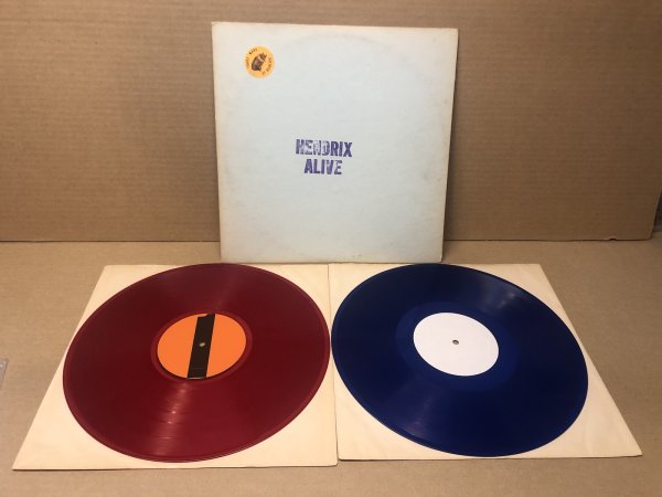 Photo1: Jimi Hendrix - Alive 2LP TMOQ Red & Blue Vinyls. TMQ 72003 (1)