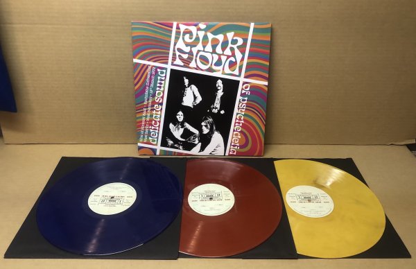 Photo1: Pink Floyd – Delicate Sound Of Psychedelia 3LP Colored Vinyl SC REC 006 (1)