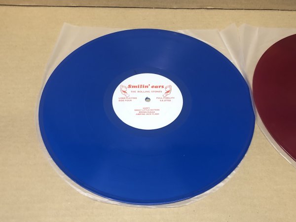 Photo2: ROLLING STONES - Southern Quotations - 2LP Smilin' Ears – 2-7722. Colored Vinyl.  (2)