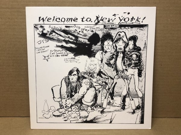 Photo6: ROLLING STONES - Welcome To New York LP TSP-038 MULTICOLORED VINYL MINT! (6)