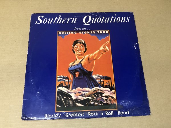 Photo6: ROLLING STONES - Southern Quotations - 2LP Smilin' Ears – 2-7722. Colored Vinyl.  (6)