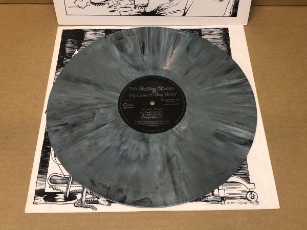 Photo2: ROLLING STONES - Welcome To New York LP TSP-038 MULTICOLORED VINYL MINT! (2)