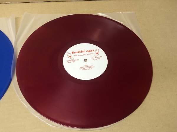 Photo4: ROLLING STONES - Southern Quotations - 2LP Smilin' Ears – 2-7722. Colored Vinyl.  (4)