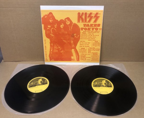 Photo1: Kiss - Takes Tokyo - 2LP, Ruthless Rhymes K1323 Tokyo 1977 (1)