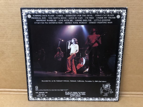 Photo5: ROLLING STONES - LIVER THAN YOU'LL EVER BE - 2 LP Swingin Pig Colored Vinyl (5)