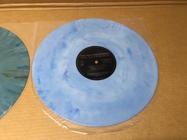 Photo2: ROLLING STONES - LIVER THAN YOU'LL EVER BE - 2 LP Swingin Pig Colored Vinyl (2)