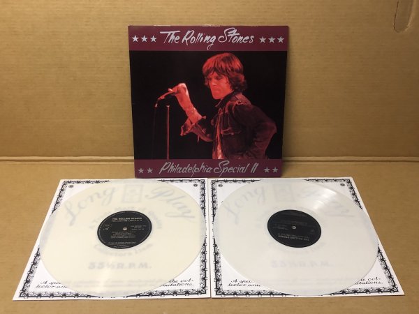 Photo1: ROLLING STONES - PHILADELPHIA SPECIAL II - 2LP. Swingin' Pig Colored Vinyl (1)