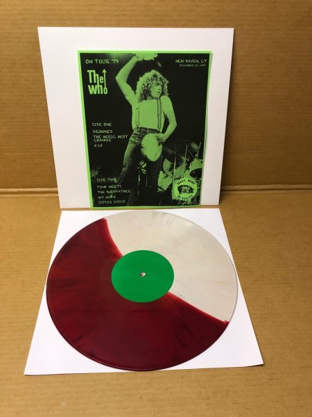 Photo4: Who - Twelve Days After - LP GORGEOUS MULTICOLORED SPLASH VINYL. New Haven 1979 MINT! (4)