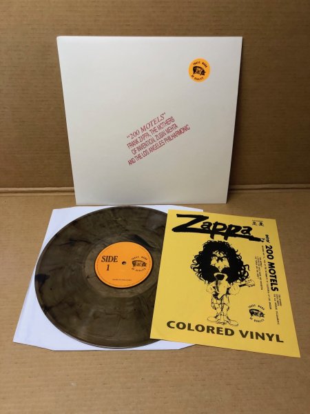 Photo5: Frank Zappa - 200 MOTELS - LP. L.A. 5/15/70. MULTICOLORED VINYL. (5)