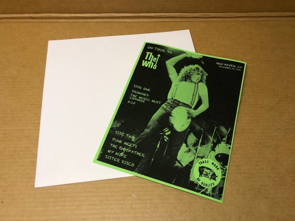 Photo8: Who - Twelve Days After - LP GORGEOUS MULTICOLORED SPLASH VINYL. New Haven 1979 MINT! (8)