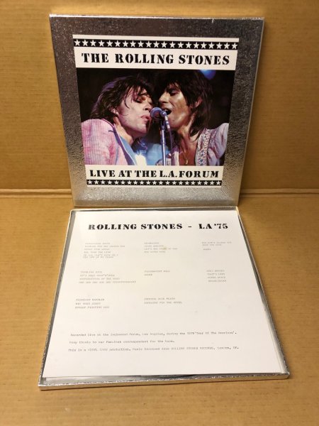 Photo4: The Rolling Stones – Live At The L.A. Forum 1975- 4LP Multicolored Vinyl Silver Boxed Set (4)