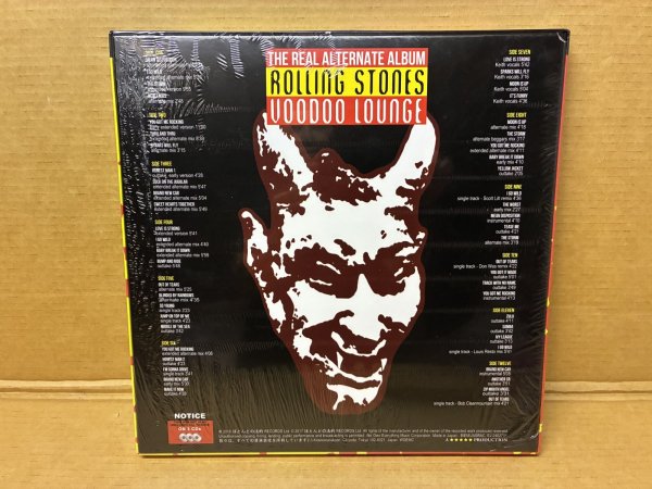 Photo3: The Rolling Stones – The Real Alternate Album Voodoo Lounge - 6LPs & 3 CDs Colored Virgin Vinyl Boxed Set #169/400 SEALED!! (3)