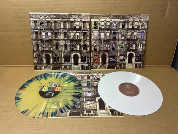 Photo15: Led Zeppelin – The Alternate Physical Graffiti - 2 LP Multicolored Vinyl #358/500 (15)