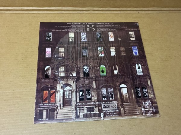 Photo8: Led Zeppelin – The Alternate Physical Graffiti - 2 LP Multicolored Vinyl #358/500 (8)