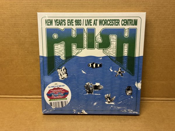 Photo1: PHISH - NEW YEARS EVE 1993 LIVE AT WORCESTER CENTRUM 5LP BOX COLORED VINYL (1)