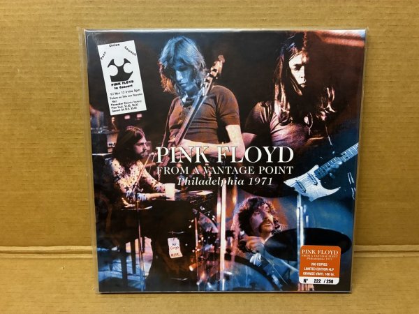 Photo1: Pink Floyd - From A Vantage Point 4LP Orange Vinyl #222/250 Philadelphia 1971 (1)