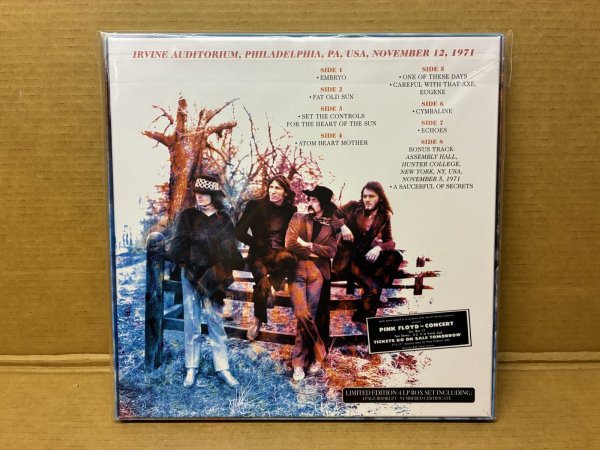 Photo4: Pink Floyd - From A Vantage Point 4LP Orange Vinyl #222/250 Philadelphia 1971 (4)