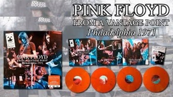 Photo5: Pink Floyd - From A Vantage Point 4LP Orange Vinyl #222/250 Philadelphia 1971 (5)