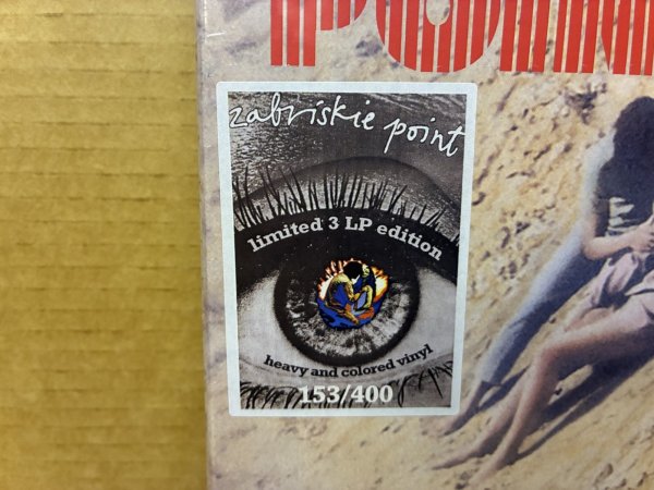 Photo3: Pink Floyd - Soundtrack From The Movie Zabriskie Point 3LP colored vinyl  (3)