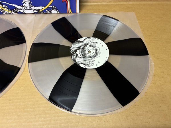 Photo5: Grateful Dead Skull and Roses Black White Propeller Vinyl 50th Anniversary  (5)