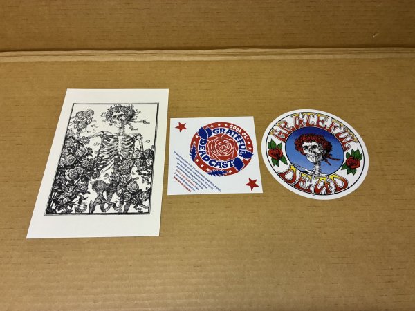 Photo9: Grateful Dead Skull and Roses Black White Propeller Vinyl 50th Anniversary  (9)