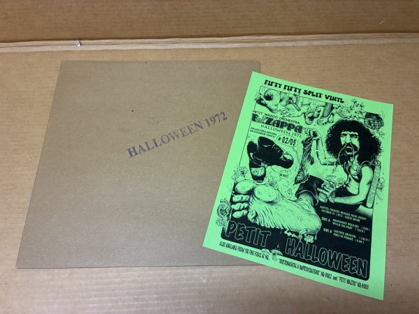Photo3: Frank Zappa - Halloween 1972 LP RARE Split Vinyl COLORED #02.05 MINT RARE!! (3)