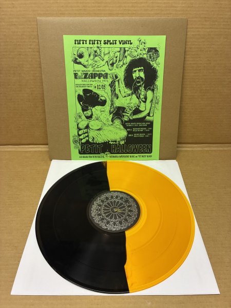 Photo1: Frank Zappa - Halloween 1972 LP RARE Split Vinyl COLORED #02.05 MINT RARE!! (1)